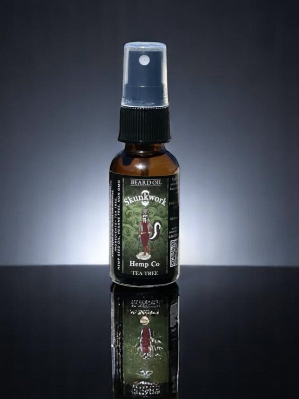 Organic Skin Care hemp oil – Tea Tree Beard Spray