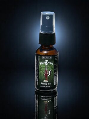 Organic Skin Care hemp oil – Peppermint Beard Spray